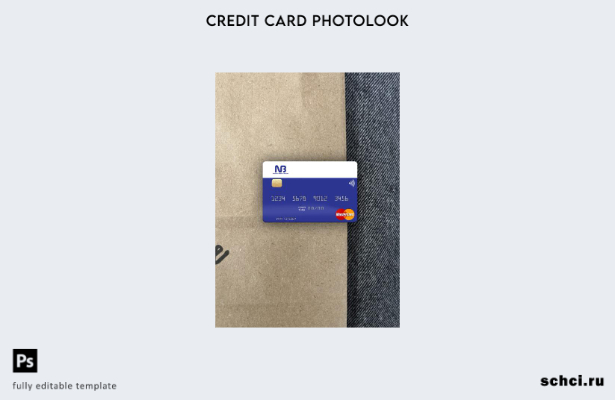 цифровая загрузка Малави, Национальный банк Малави, шаблон Mastercard Photolook 